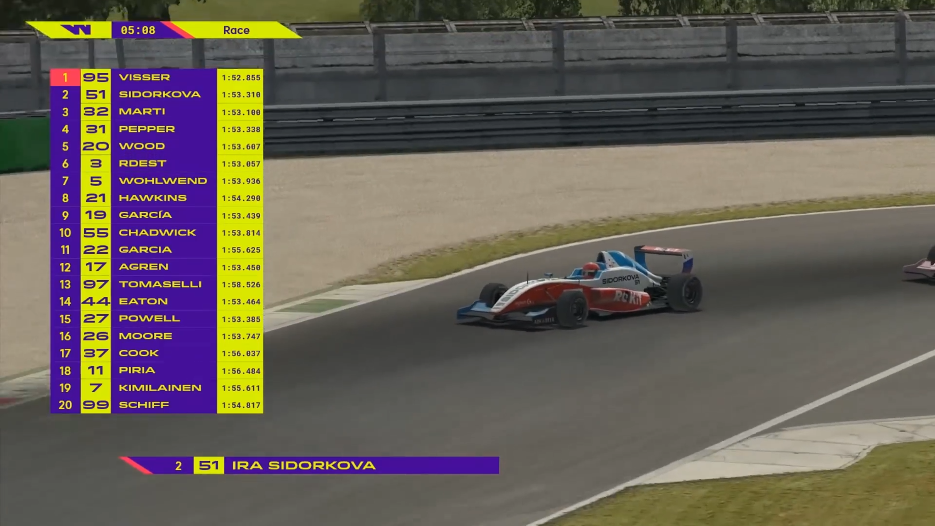 W Series Esports League screenshot 4